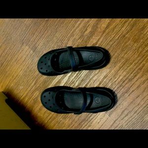 Womens maryjane croc dark brown size 9